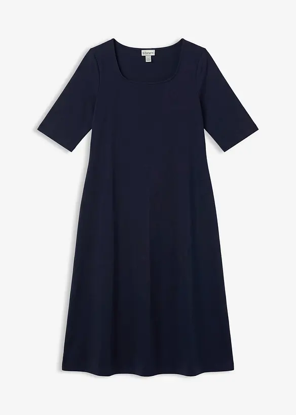 Jerseykjole i 100% &oslash;kologisk bomull, bonprix