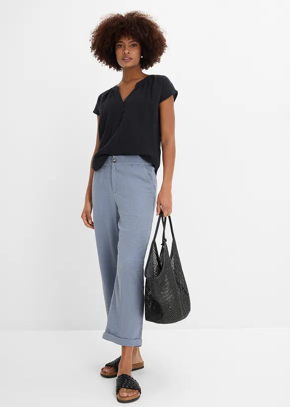 Musselin-culotte av 100% bomull, bonprix