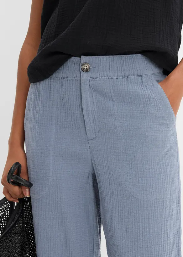 Musselin-culotte av 100% bomull, bonprix