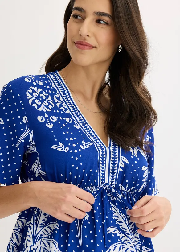 Bluse i viskose med pent fall, bonprix