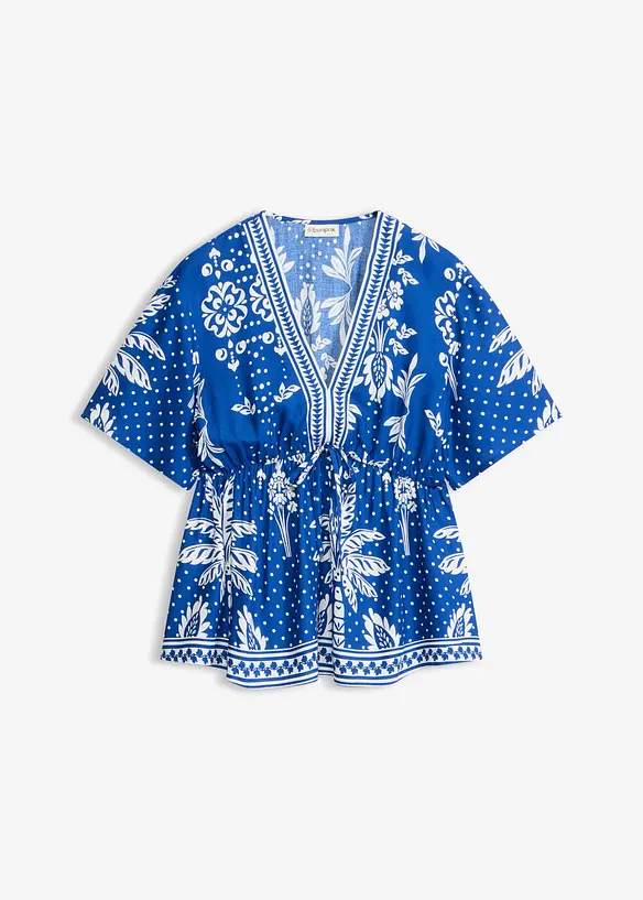 Bluse i viskose med pent fall, bonprix