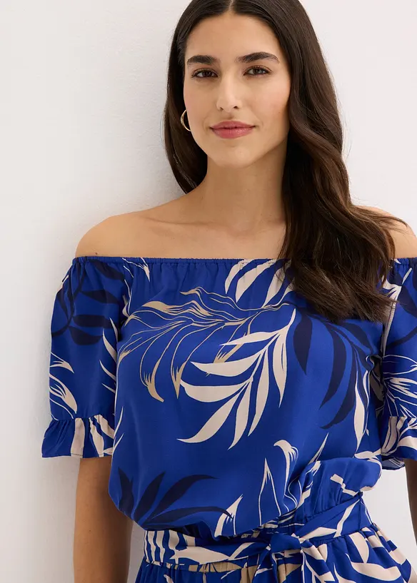 Jumpsuit i off shoulder-modell, bonprix