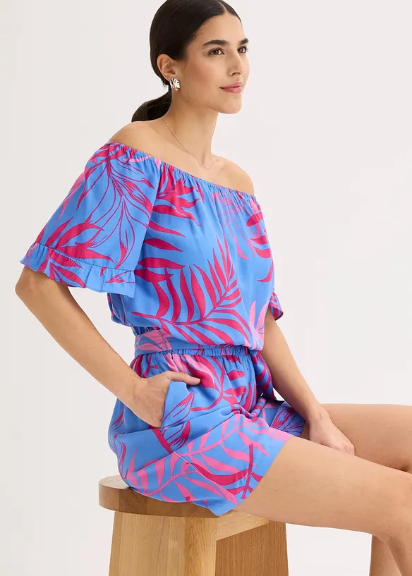 Jumpsuit i off shoulder-modell, bonprix