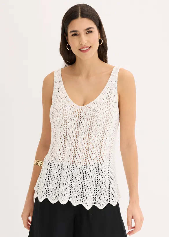 Topp i strikket stil, bonprix