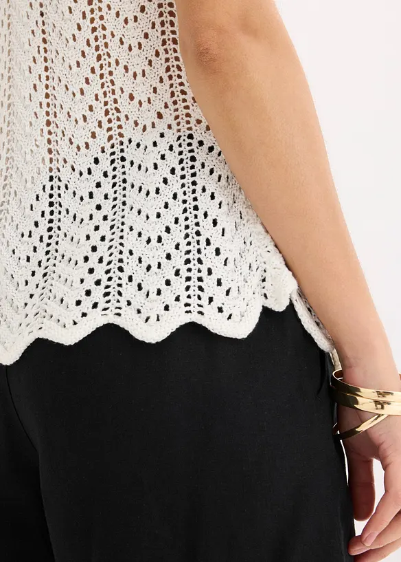 Topp i strikket stil, bonprix