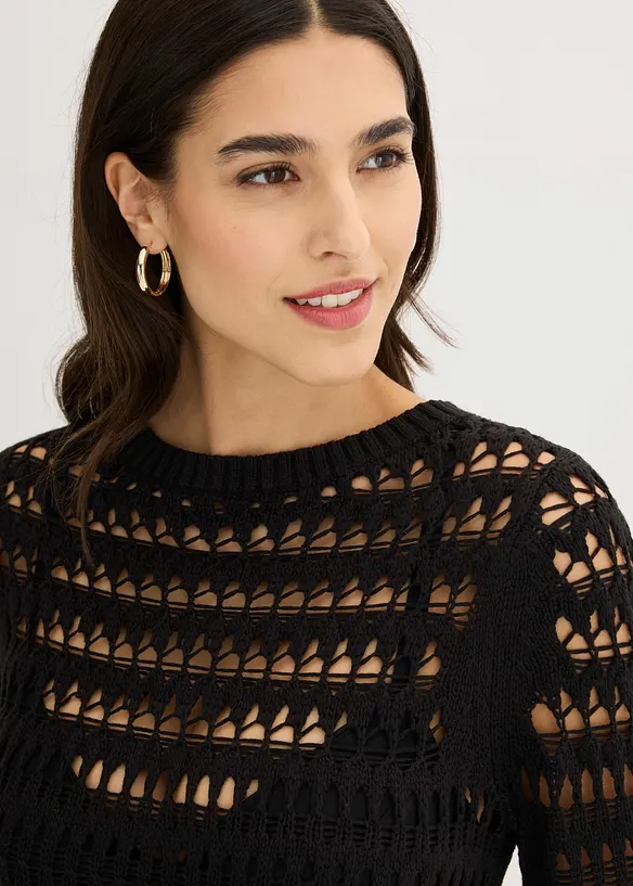 Heklet kjole, bonprix