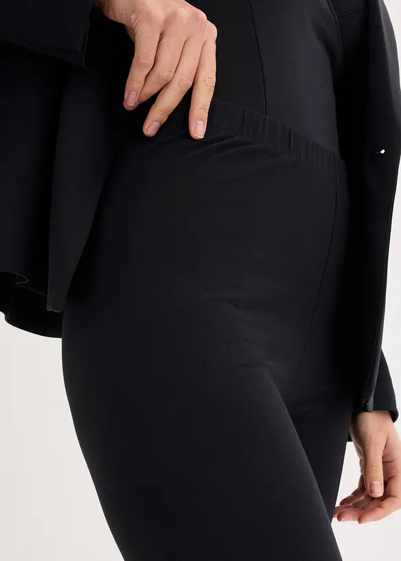 Caprileggings med blonder, bonprix