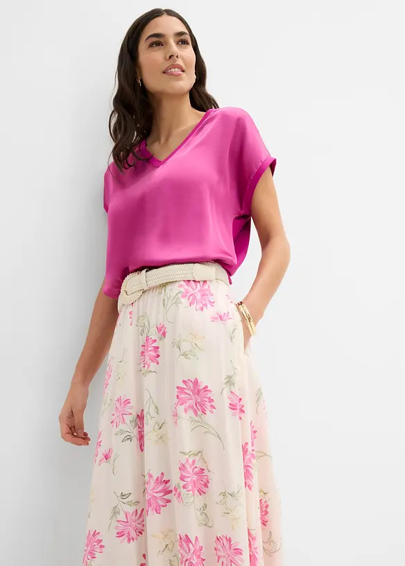 Maxiskj&oslash;rt i 100% viskose, bonprix