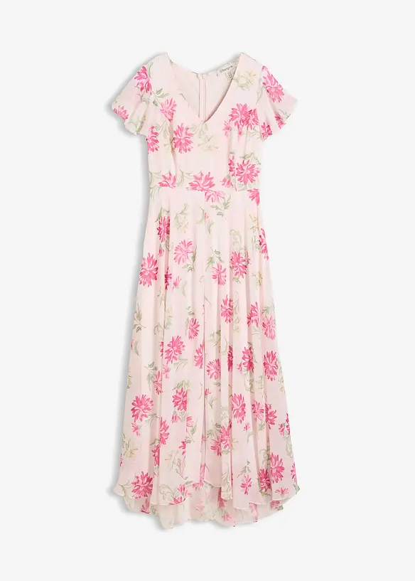 Jumpsuit med V-hals, bonprix