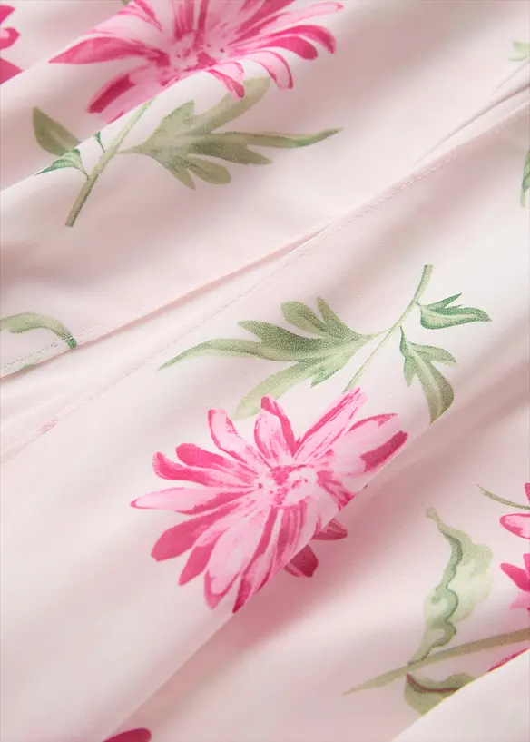 Jumpsuit med V-hals, bonprix