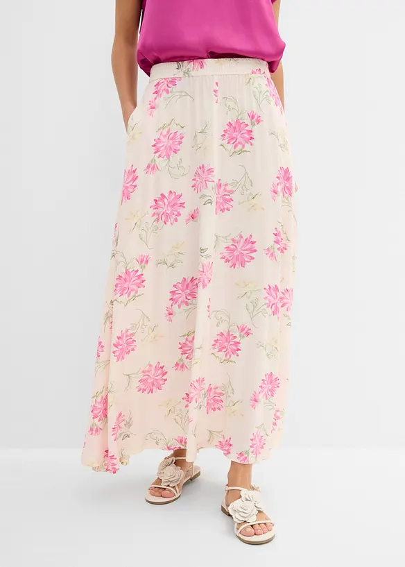 Maxiskj&oslash;rt i 100% viskose, bonprix