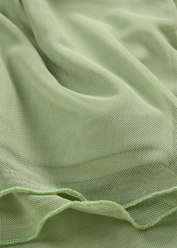 Jerseykjole i myk mesh, bonprix