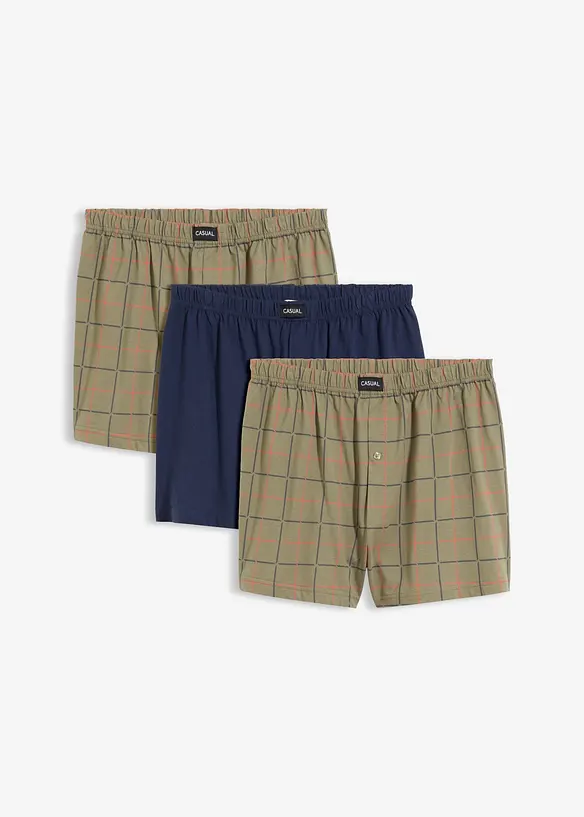 Loose boksershorts (3-pack), bonprix