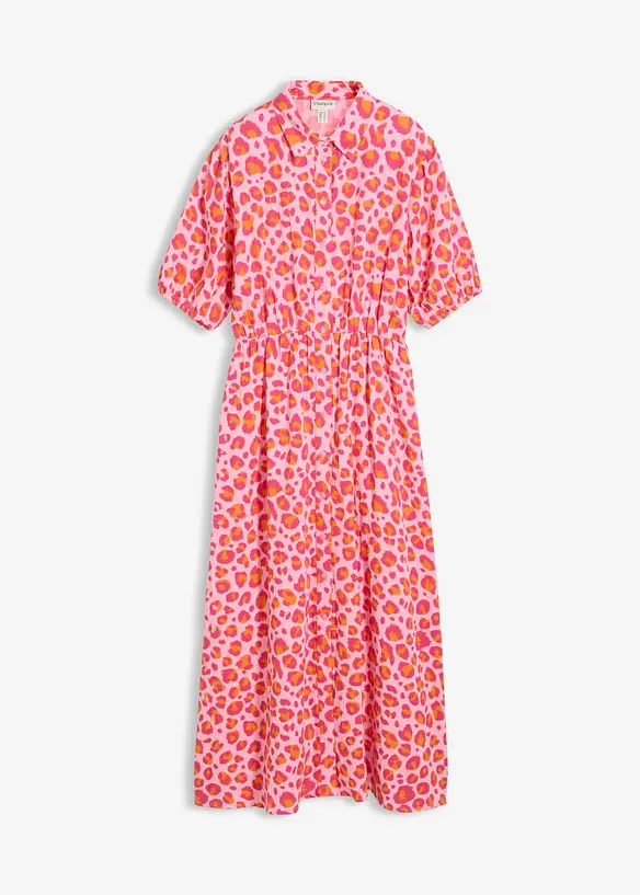 Skjortekjole i lett musselin, bonprix