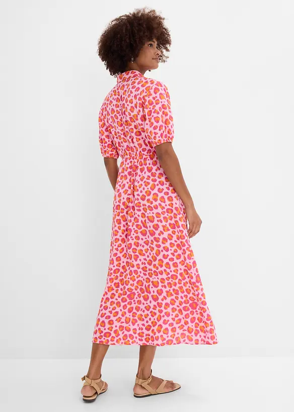 Skjortekjole i lett musselin, bonprix