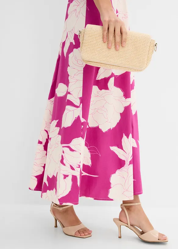 Maxikjole i 100% bomull, bonprix