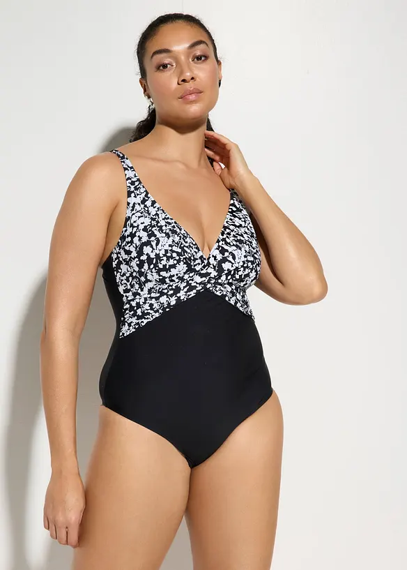 Light shape badedrakt i omslagsstil, bonprix