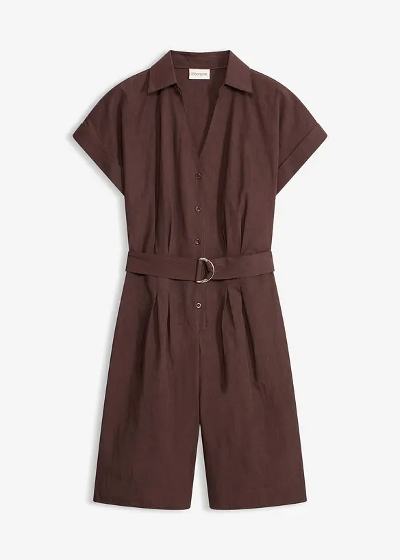Jumpsuit med knytebelte, bonprix