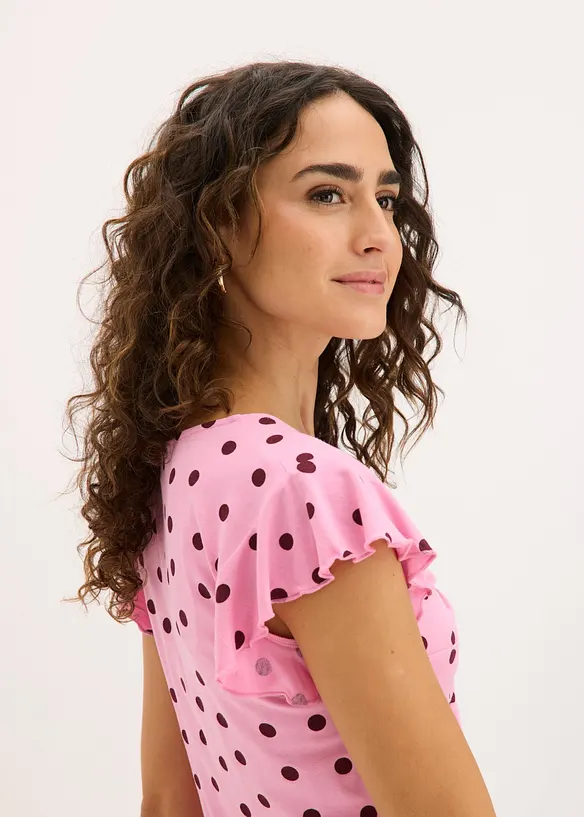 Topp i viskoseblanding, bonprix