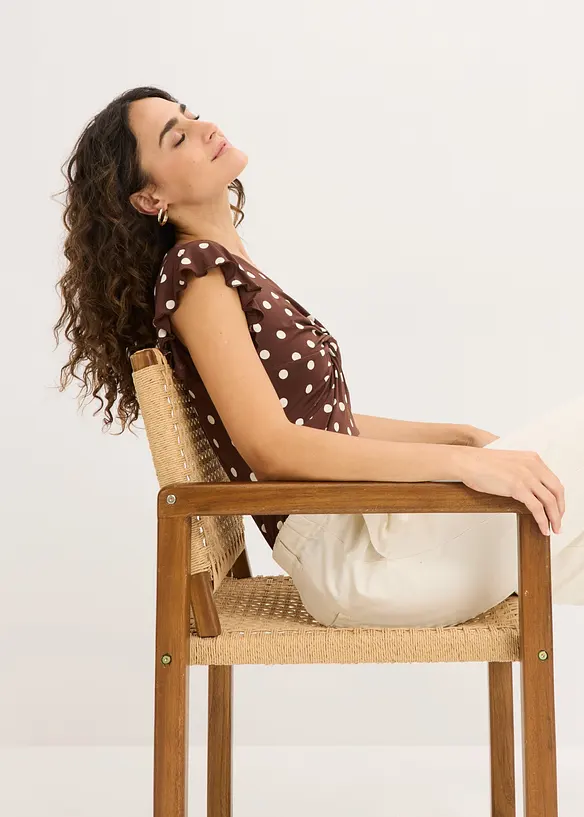 Topp i viskoseblanding, bonprix