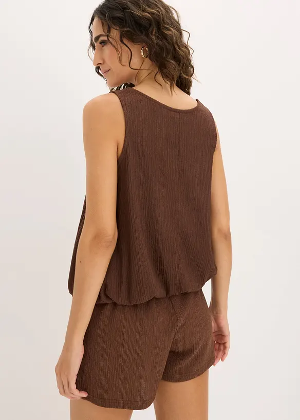 Topp i strukturert krepp, bonprix