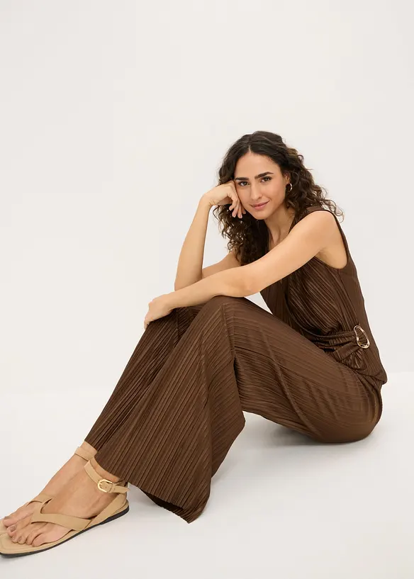 Vid, plissert bukse, bonprix