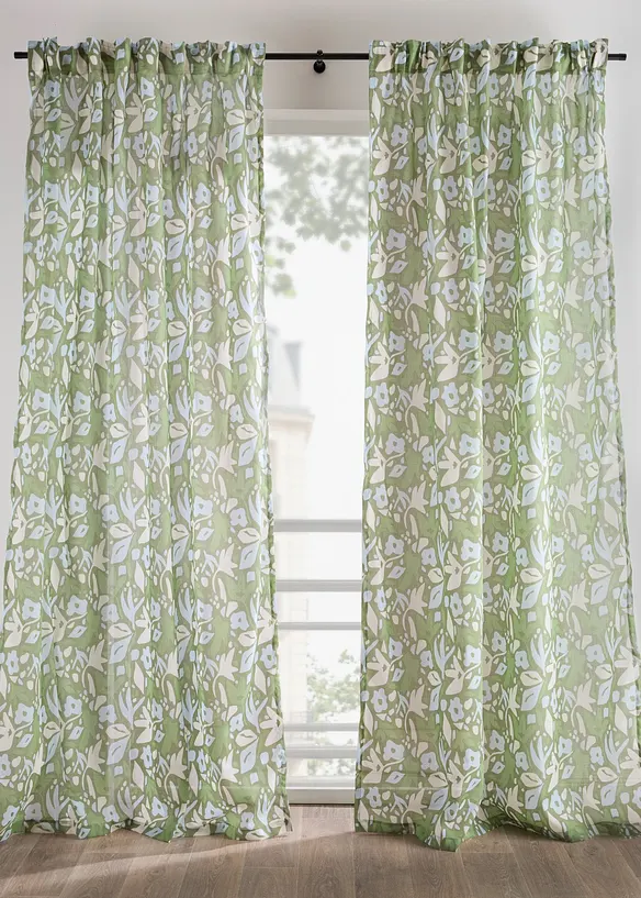 Gardin av b&aelig;rekraftig polyester (1-pack), bonprix