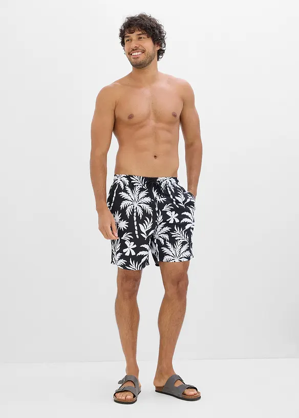 Badeshorts med sidelommer, bonprix
