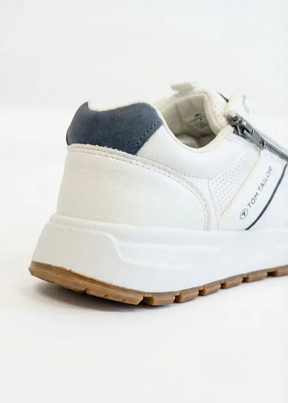 Sneakers med glidel&aring;s fra Tom Tailor, Tom Tailor
