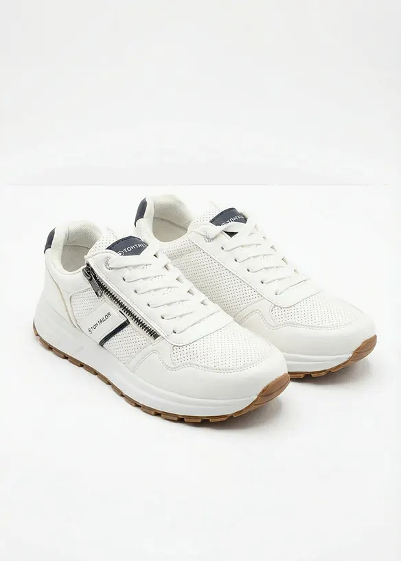 Sneakers med glidel&aring;s fra Tom Tailor, Tom Tailor