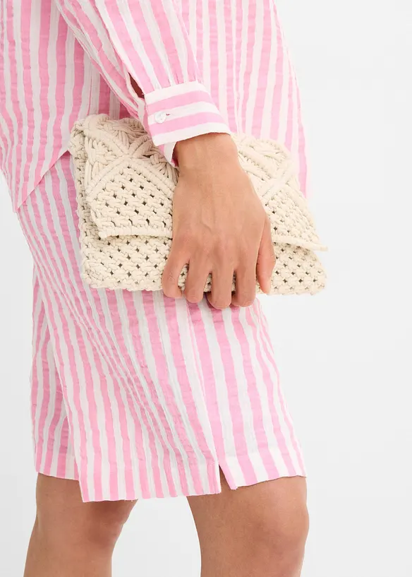 Musselin-shorts i 100% bomull, bonprix