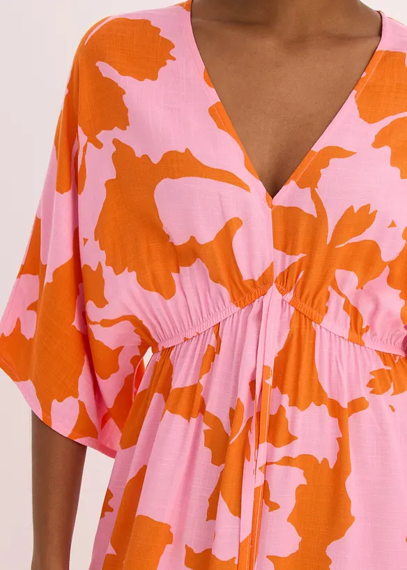 Maxikjole i viskose med pent fall, bonprix