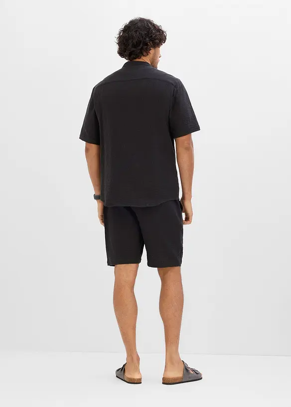 Musselinshorts og skjorte (2-delt sett), bonprix