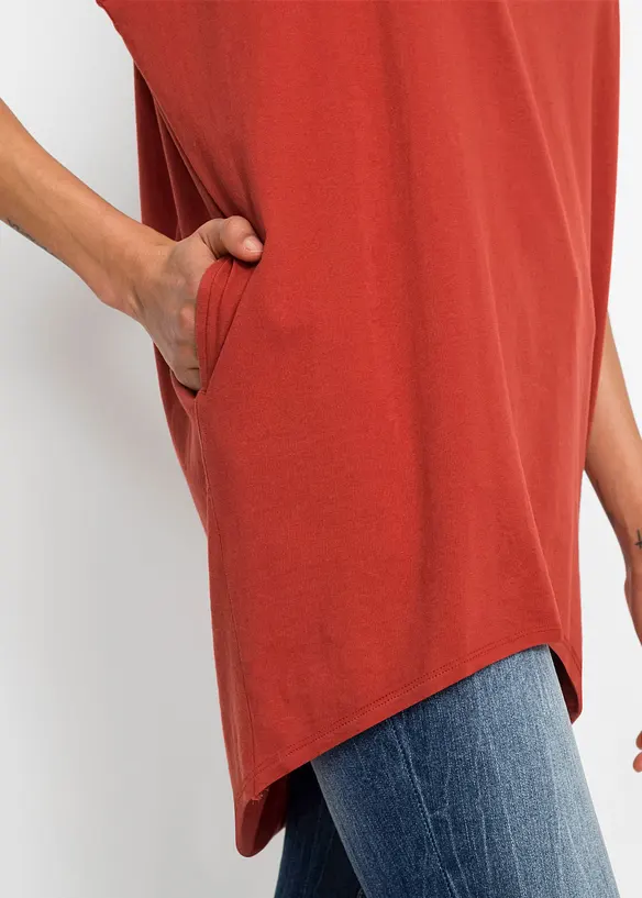 Lang topp i 100% bomull, bonprix