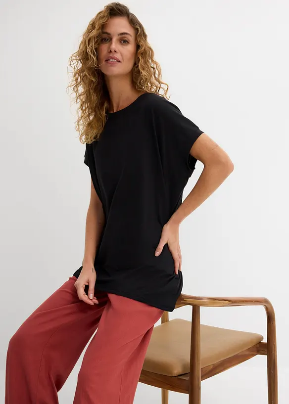 Lang topp i 100% bomull, bonprix