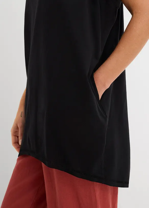 Lang topp i 100% bomull, bonprix