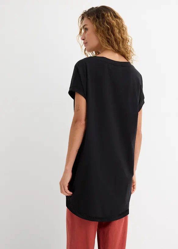 Lang topp i 100% bomull, bonprix