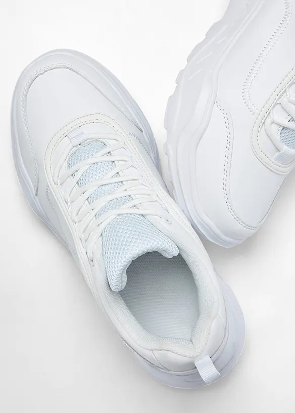 Chunky sneakers med lette s&aring;ler, bonprix