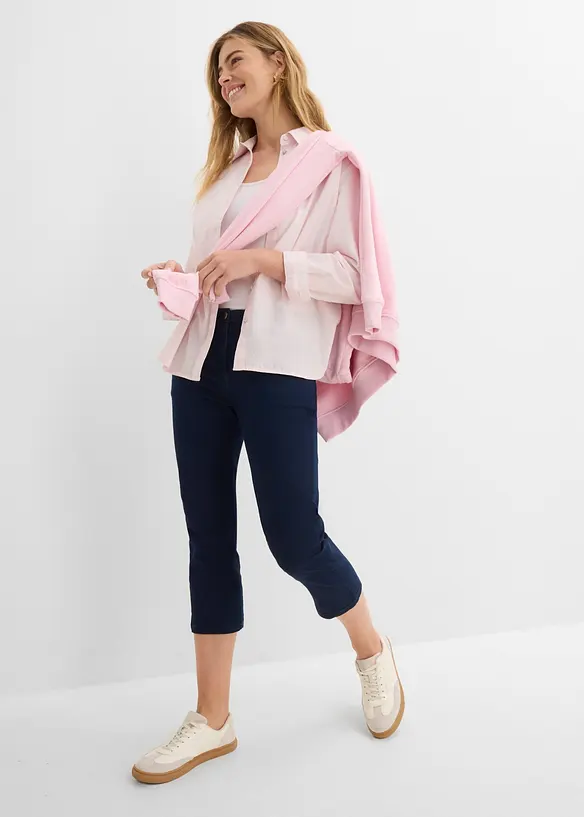 Straight-jeans, Mid Waist, komfortlinning, bonprix