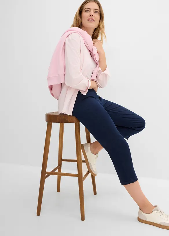 Straight-jeans, Mid Waist, komfortlinning, bonprix