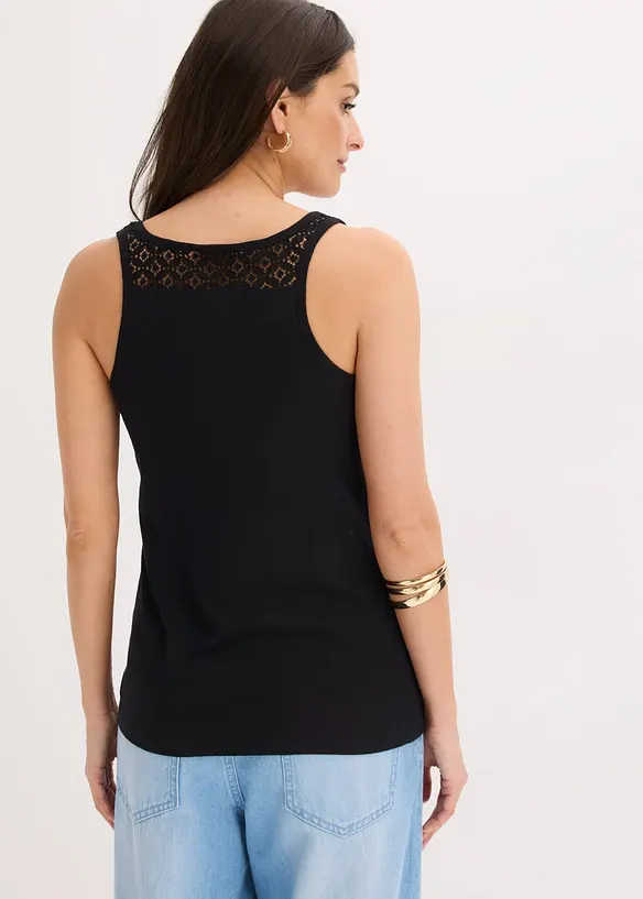 Singlet i bomull, bonprix