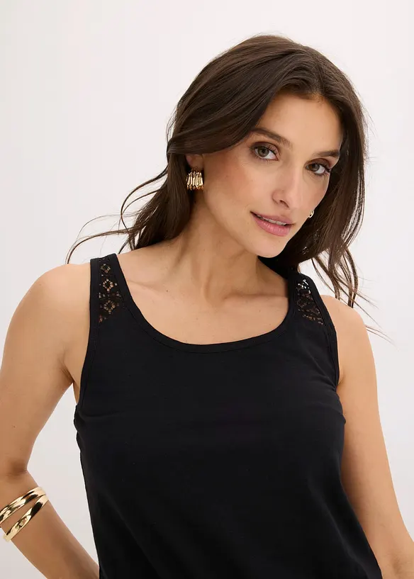 Singlet i bomull, bonprix