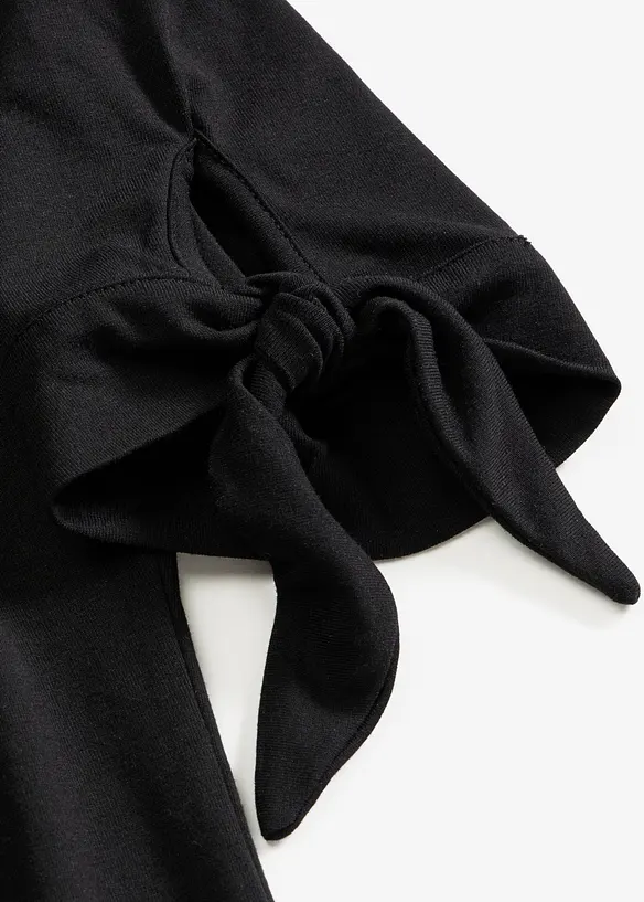 Off shoulder-topp med knyting, bonprix