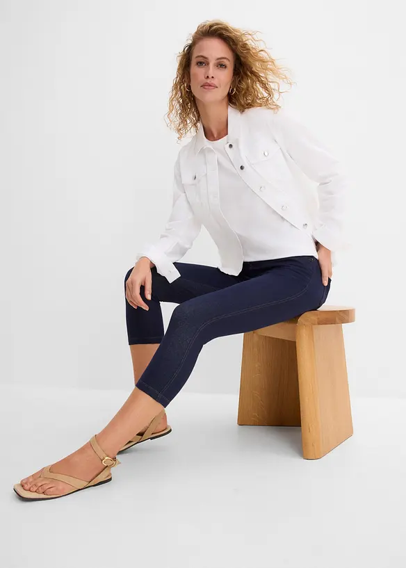 Caprileggings i jeans-look, bonprix