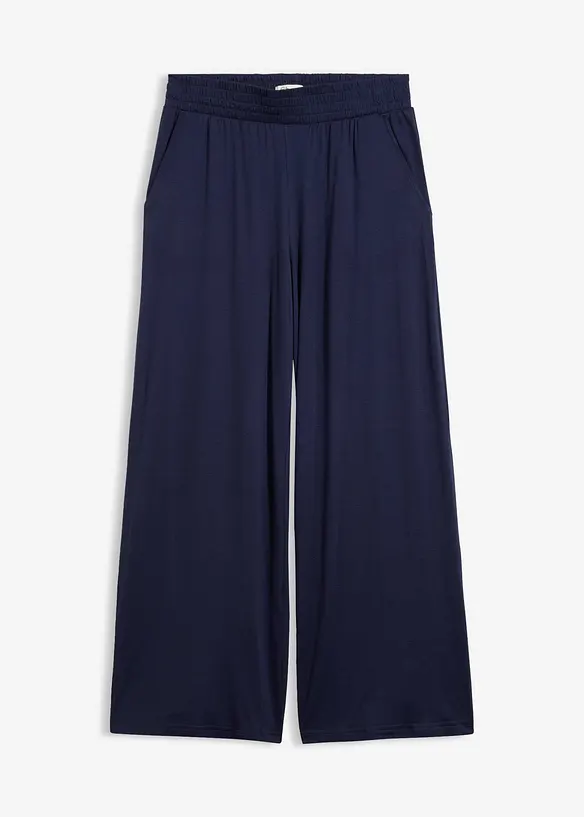 Jerseybukse i lett viskosemiks, 7/8-lengde, bonprix