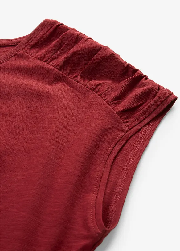 Topp i boxy-modell, kortermet, bonprix