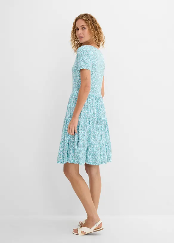 Jerseykjole i viskosemiks, bonprix