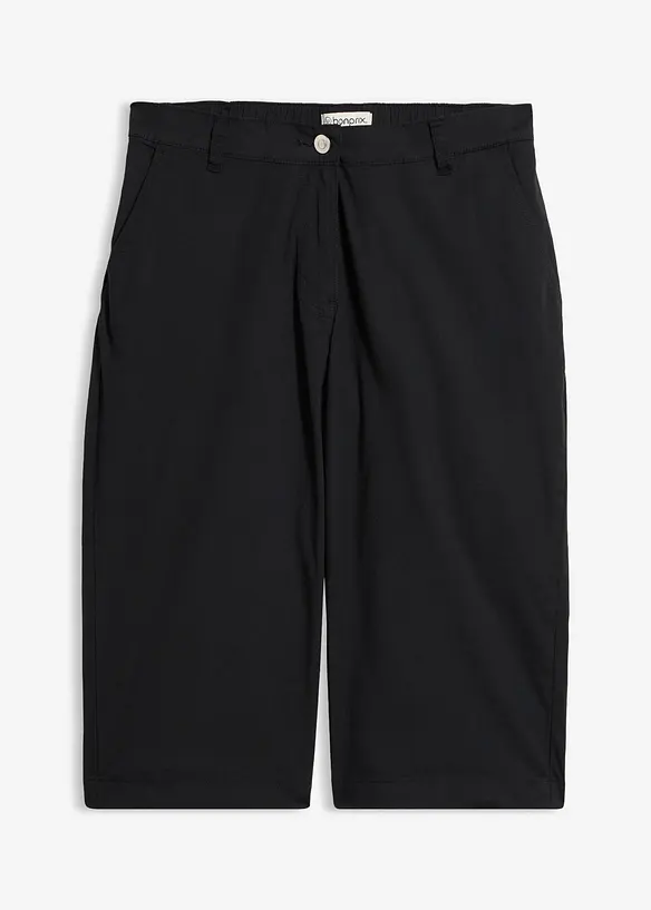 Lang bermudashorts med elastisk linning, bonprix