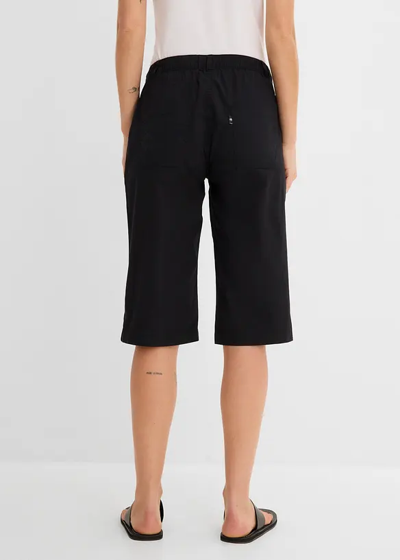 Lang bermudashorts med elastisk linning, bonprix