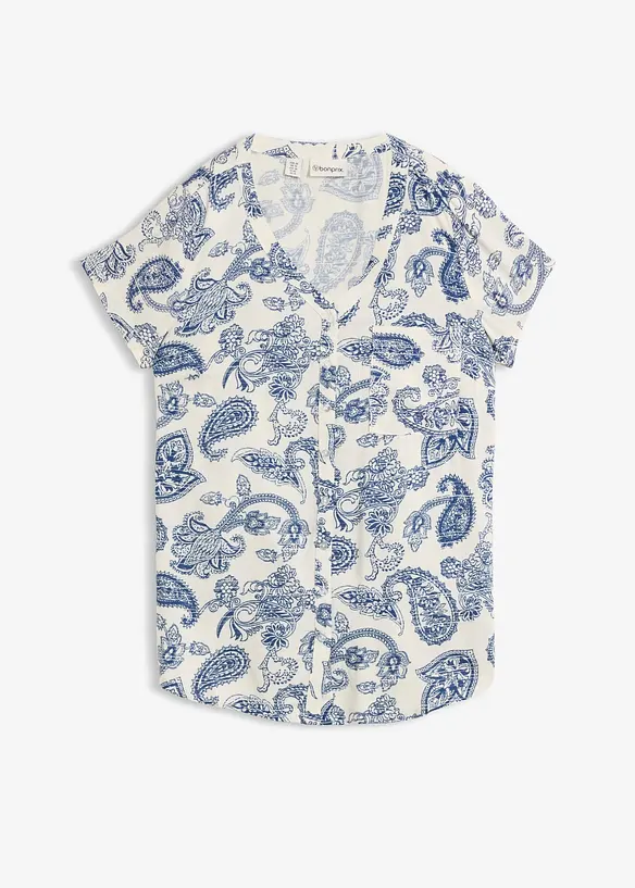 Bluse, kort arm, bonprix